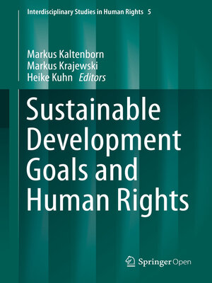 cover image of Sustainable Development Goals and Human Rights